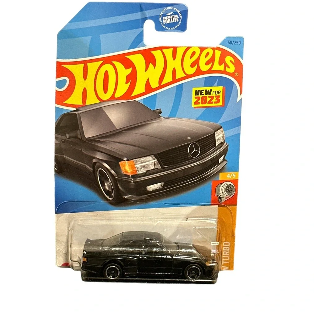 Hot Wheels New 2023 89' Black Mercedes-Benz 560 HW Turbo 